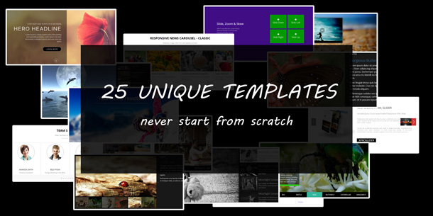 25 templates